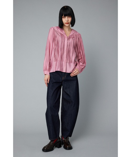 HeRIN.CYE ブラウス シャツ Fringe tops フリンジトップス レディース
