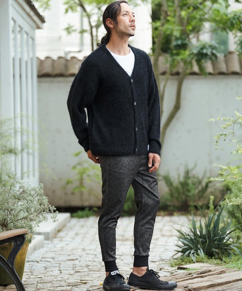 CAMBIO（カンビオ） カーディガン mcg3499-Shaggy Knit Cardigan