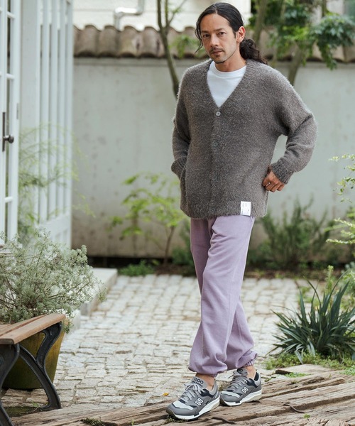 CAMBIO（カンビオ） カーディガン mcg3499-Shaggy Knit Cardigan