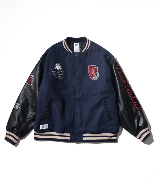 VISION スタジャン ネイビー/ブラック VISION STREET WEAR（ヴィジョン