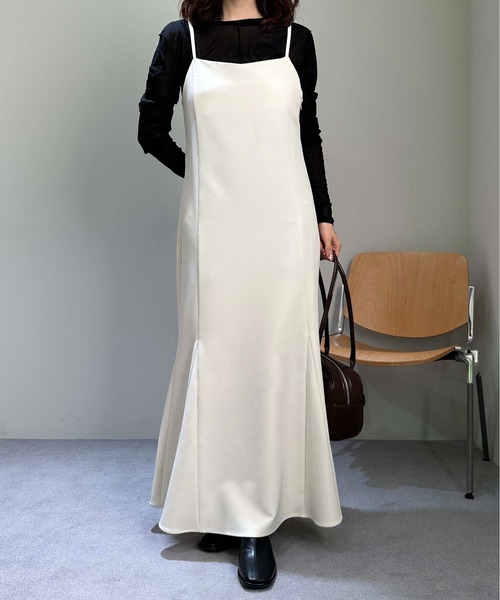 1chaku.（イッチャク） ワンピース リラックスロングキャミワンピース