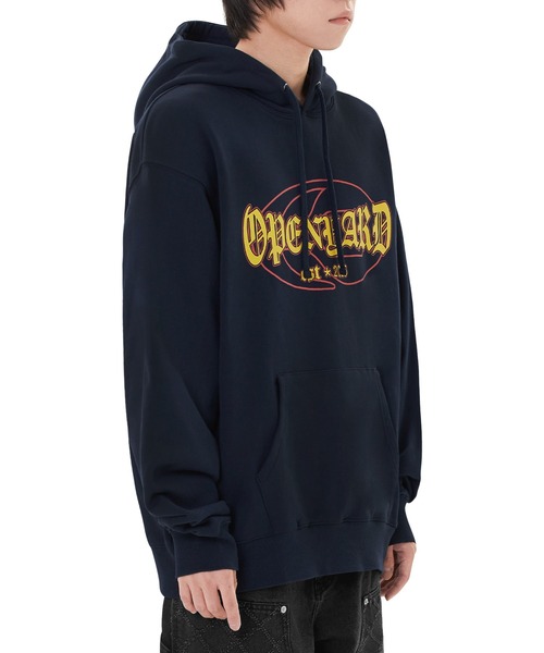 パーカー 「OY/オーワイ」 CRACKED LOGO HOODIE/ひび割れ ロゴパーカー レディース メンズ OY パーカー 「OY/オーワイ」 CRACKED LOGO HOODIE/ひび割れ