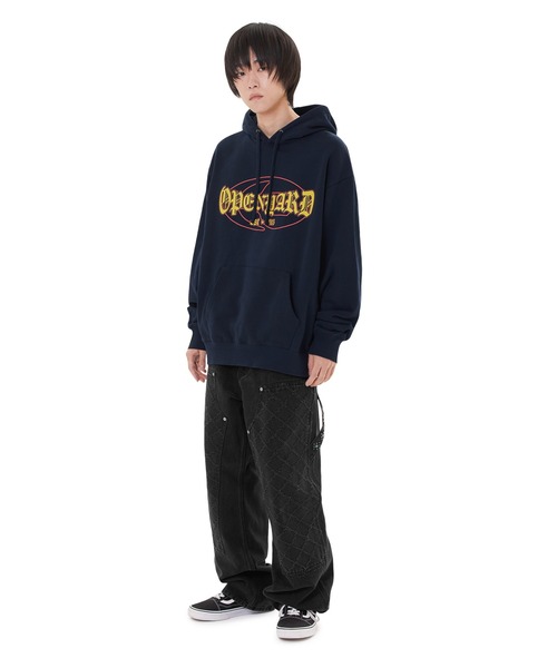 OY パーカー 「OY/オーワイ」 CRACKED LOGO HOODIE/ひび割れ