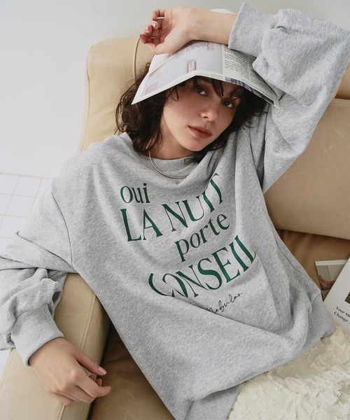 titivate（ティティベイト） トレーナー スウェット クルーネック