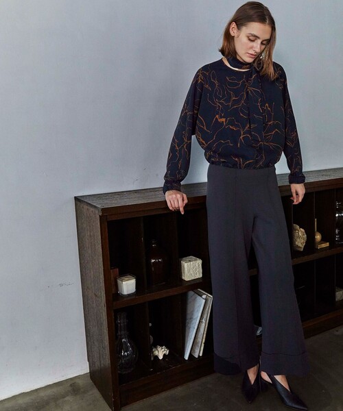 ＥＰＯＣＡ　ニットワイドパンツ EPOCA パンツ 「La maglia」 ニットワイドパンツ レディース