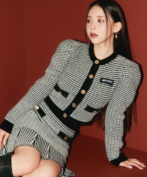 LILY BROWN（リリーブラウン） カーディガン 「LILY BROWN×MARY QUANT