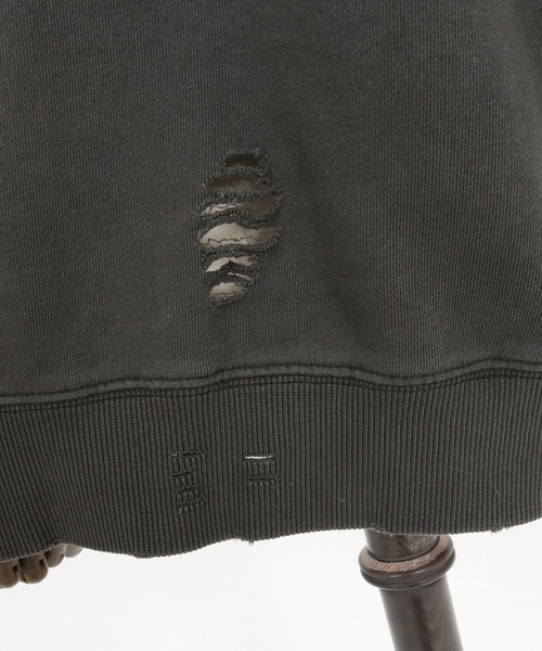 CAMBIO（カンビオ） トレーナー スウェット msw1596-裏毛ダメージ