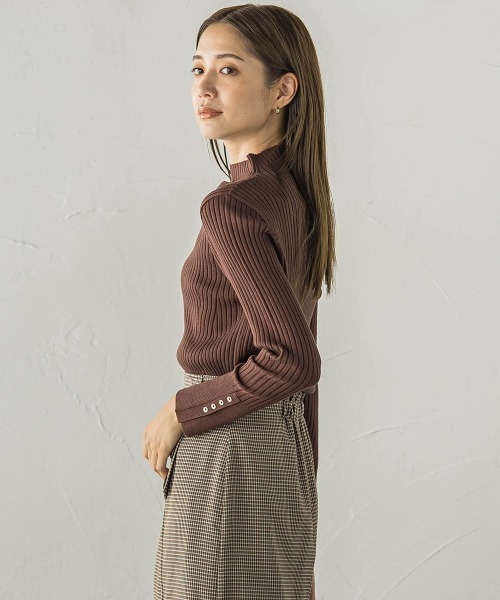 ketty ニット セーター ヒートハイネックプルオーバー「手洗い