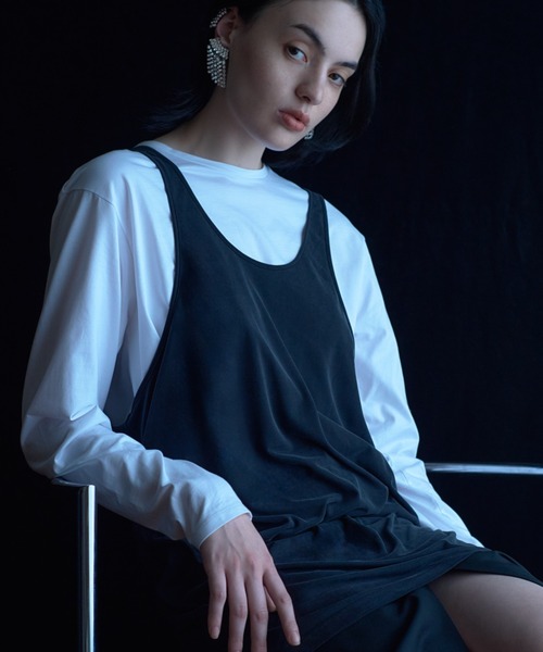 IRIS47 tシャツ 「IRIS 47」silky long tops/シルキー ロング