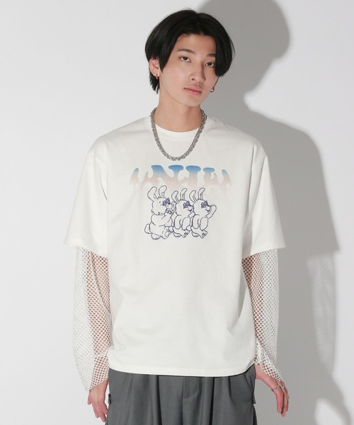 Anui tシャツ 「UNISEX/3サイズ展開」ホローヤンキーラビットT