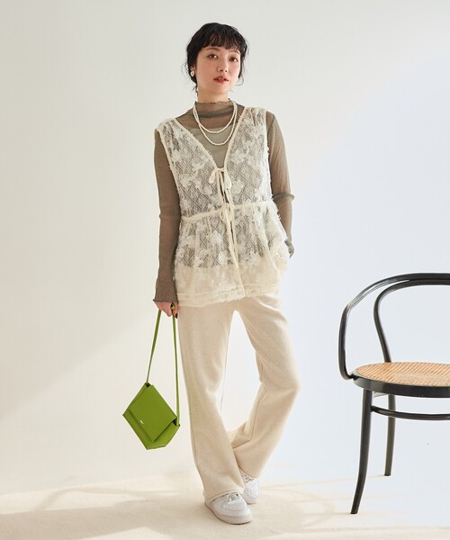 FREAK'S STORE（フリークスストア） ベスト ジレ 2WAYシアーレース