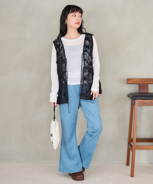 FREAK'S STORE（フリークスストア） ベスト ジレ 2WAYシアーレース