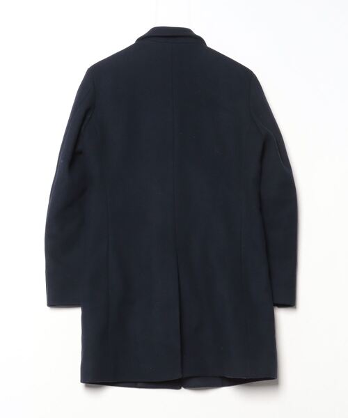 EDIFICE（エディフィス） チェスターコート MEDIUM ネイビー メンズ