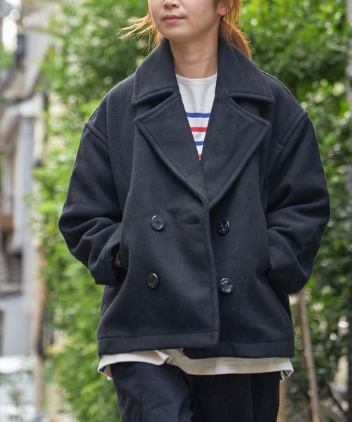 FIDELITY（フェデリティー） ピーコート MEDIUM ブラック レディース