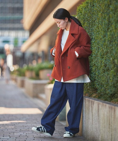 FIDELITY（フェデリティー） ピーコート MEDIUM ブラック レディース