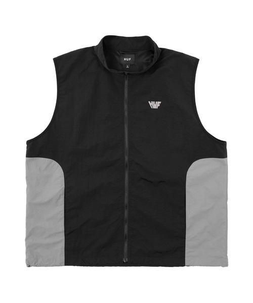 HUF ブルゾン アウター BIG BLOCK NYLON VEST / ハフ ナイロン