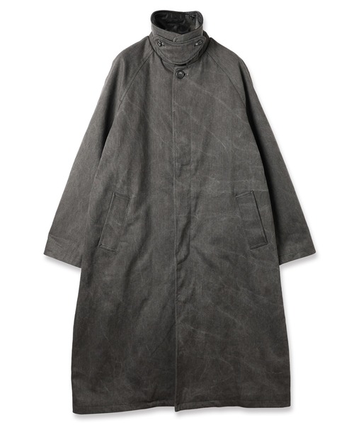 JieDa（ジエダ） ステンカラーコート コート LEATHER COLLAR FADE OVER