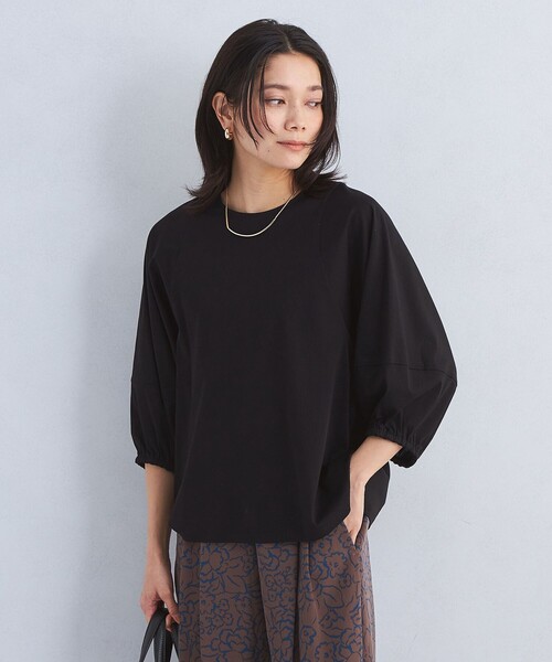 green label relaxing tシャツ トリコット ランタンスリーブ