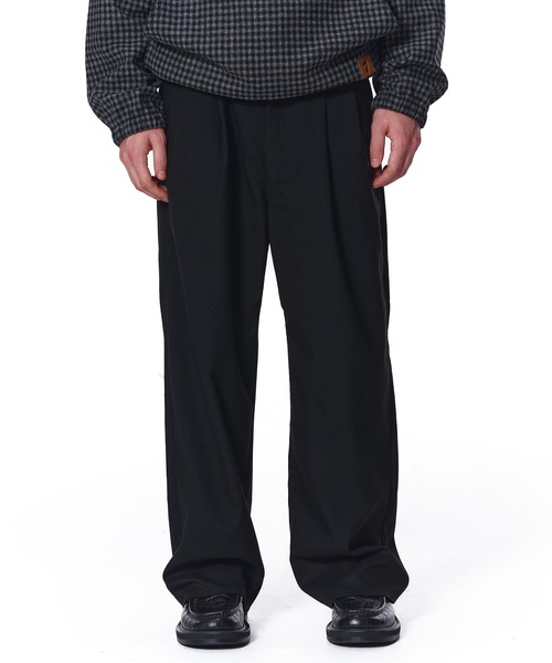 JieDa（ジエダ） スラックス TWO TUCK SLACKS メンズ レディース