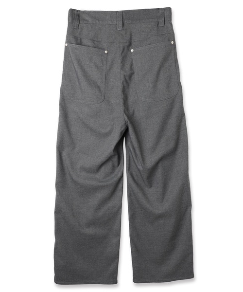 JieDa（ジエダ） ワイドパンツ スラックス TWO TUCK SLACKS メンズ