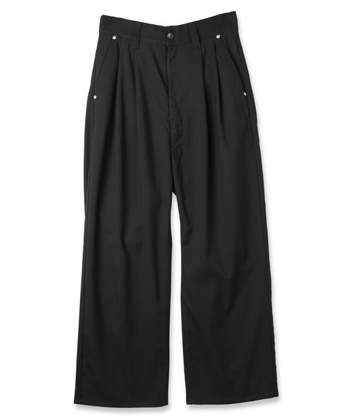 JieDa（ジエダ） ワイドパンツ スラックス TWO TUCK SLACKS メンズ
