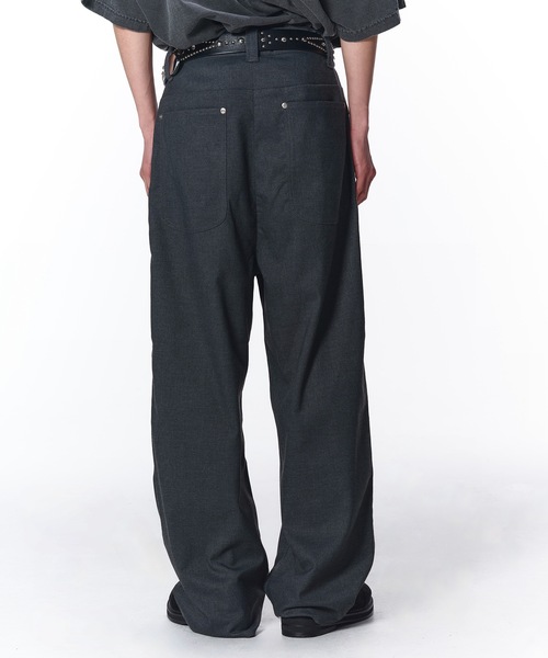 JieDa（ジエダ） スラックス TWO TUCK SLACKS メンズ レディース
