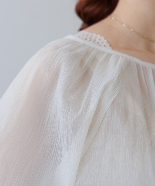 flower ブラウス シャツ ラッキーブーケブラウス レディース