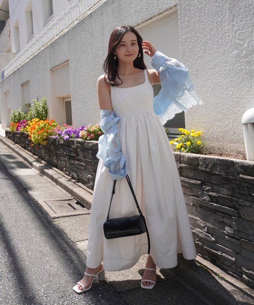 eimy istoire ワンピース デニムビスチェワンピース : ZOZOTOWN
