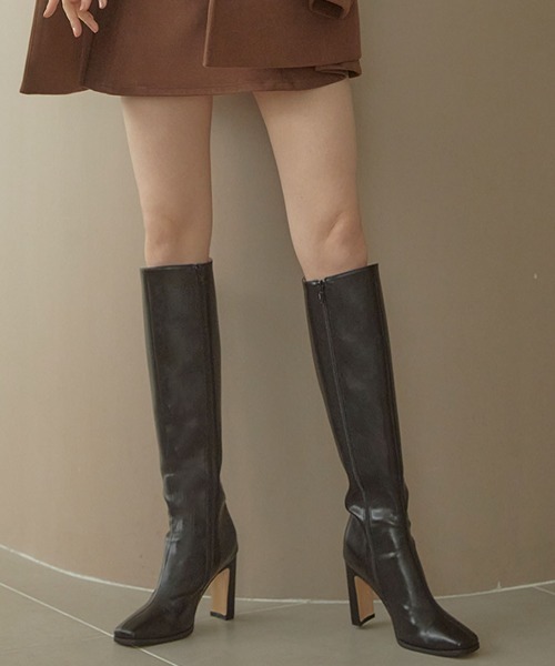 ACYM（アシーム） ロングブーツ LARGE ブラック レディース : ZOZOTOWN