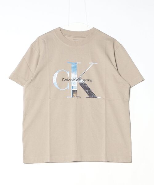   Jeans Tシャツ 半袖 グラフィック モノグラム CK Calvin Klein Jeans カルバンクラインジーンズ CALVIN KLEIN