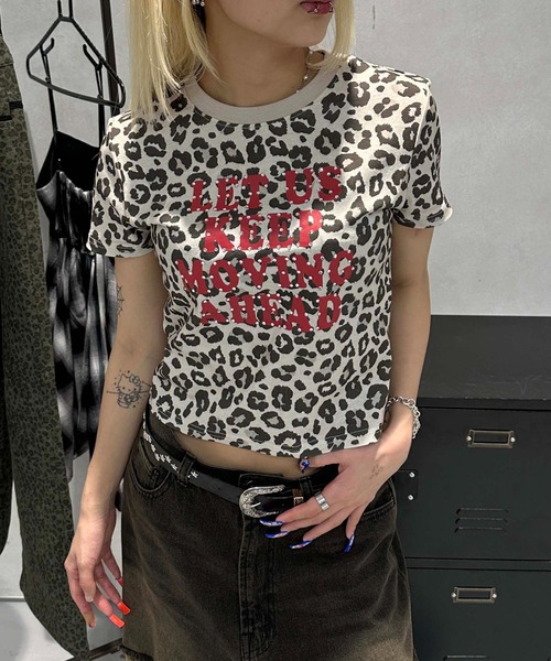 ラインストーン付きTシャツ sedacle girl tシャツ ラインストーン付きピチT レディース