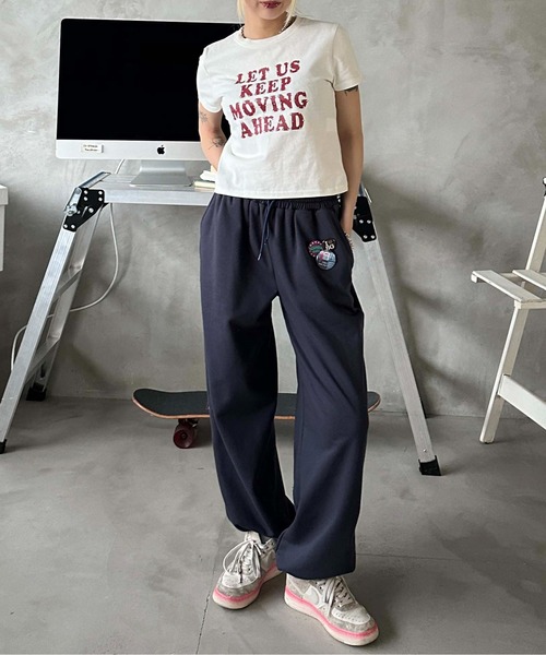 tシャツ SWEAT TULLE SATEIN BAND ， WEAR / S0656 レディース SWEAT TULLE SATEIN BAND , WEAR / S0656（Tシャツ/カットソー