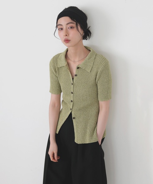 ニット セーター Mix Knit Shirts レディース Mix Knit Shirts（ニット/セーター）｜anuke（アンヌーク）の