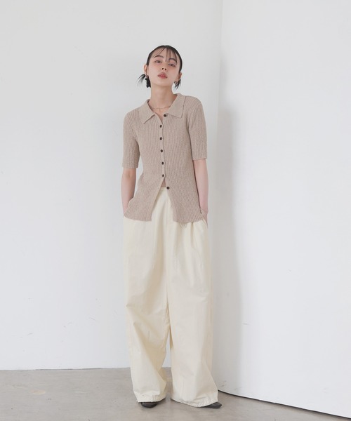 LIAN（リアン） ニット セーター ミックスサマーポロニット レディース