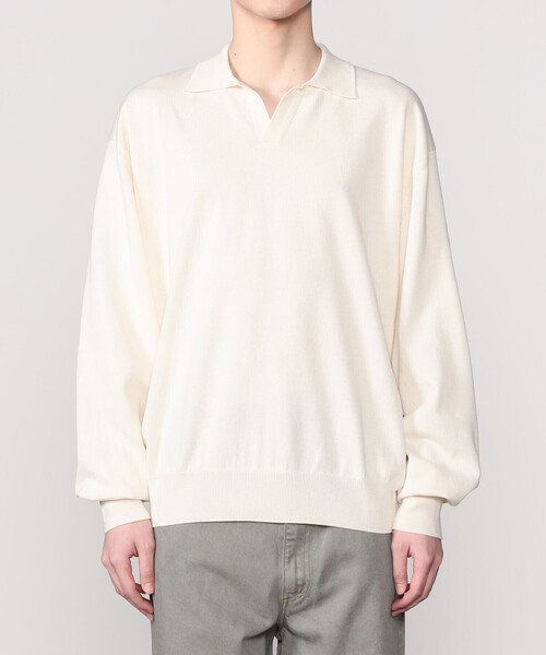 【美品】メンズ KAPTAIN SUNSHINE ニットセーター サイズ38 Kaptain Sunshine 「Kaptain Sunshine」 長袖ニット 38