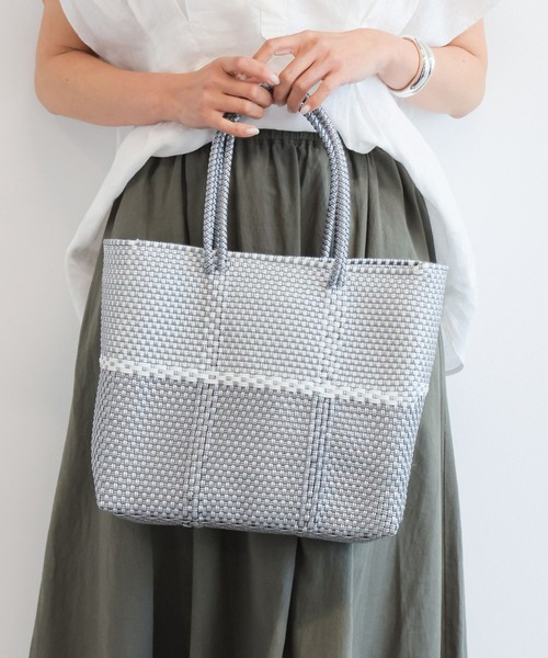 セール❗️新品未使用☆BARNYARDSTORM メルカドバッグ セール】BARNYARDSTORM / MEXICOバイカラーメルカドBAG 【WEB
