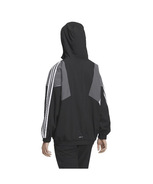 adidas 【 スリーストライプス ターンダウンカラー ジャケット】 adidas コート アウター アディダス カラーブロック スリー