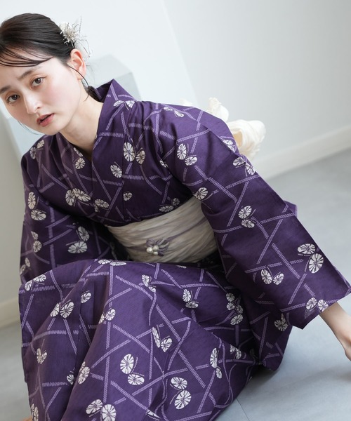 utatane 浴衣 選べる浴衣3点セット ニコアンティークオリジナル 国内