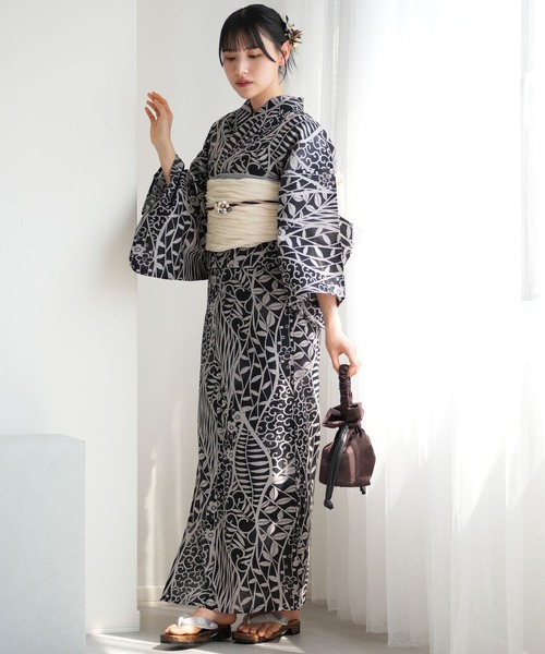 utatane 浴衣 選べる浴衣3点セット ニコアンティークオリジナル 国内