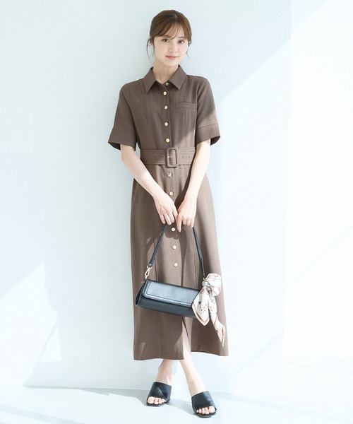 Aラインワンピース AラインシンプルTシャツワンピース OP3295 | Porter-Bonheur