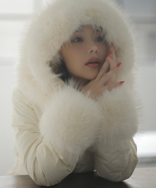 EIMY ISTOIRE（エイミーイストワール） ダウンコート M ブラック