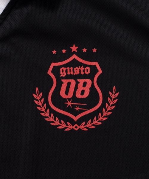 Revo. tシャツ オーバーサイズ サッカー ユニフォームデザイン ポロ襟