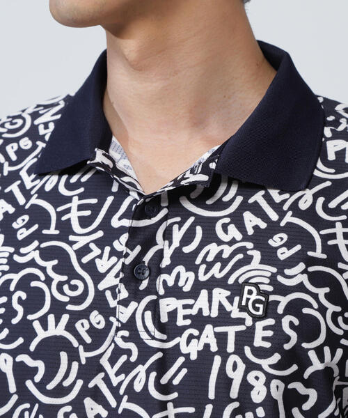PEARLY GATES（パーリーゲイツ） ポロシャツ 「PEARLY GATES」メッシュ