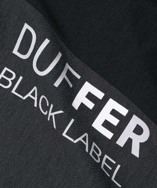 tシャツ 「BLACK LABEL」”A-PACK” MOCK NECK TEE：鹿の子/ドットメッシュ モックネックTEE メンズの画像