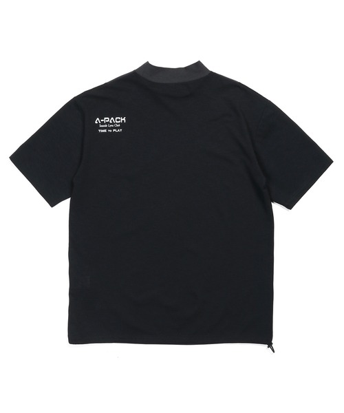 ファッショナブル フィクショナブル フレーム Tシャツ / Black The DUFFER of ST.GEORGE tシャツ 「BLACK LABEL」”A-PACK” MOCK