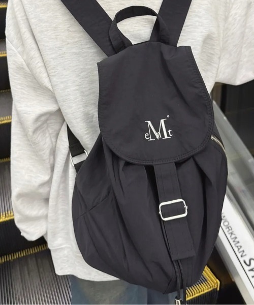 MUCENT リュック　黒 MUCENT デイバック リュック 「日本未発売/WEB限定」MUCENT