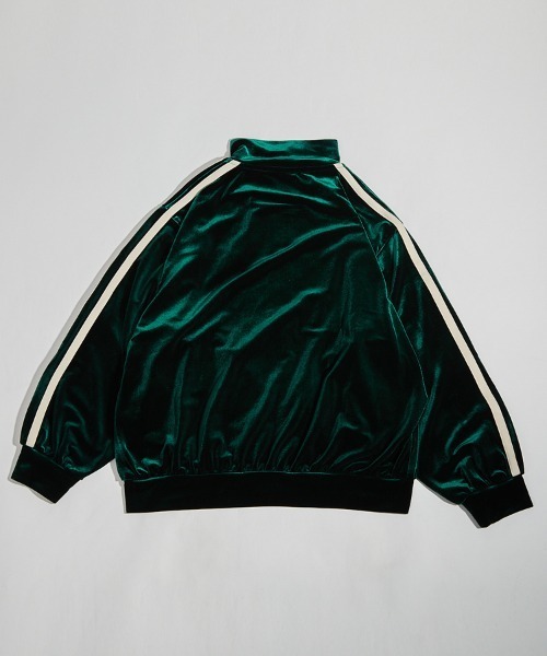 「STARTER BLACK LABEL」 ジップアップブルゾン M ブラウン メンズ_画像8