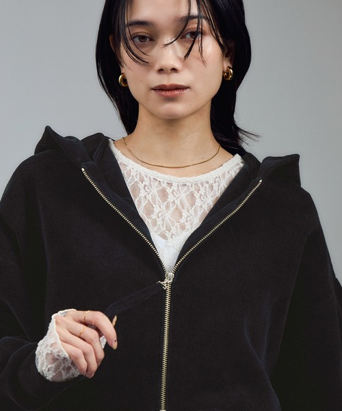 SALON adam et rope'（サロン アダム エ ロペ） パーカー ジップ