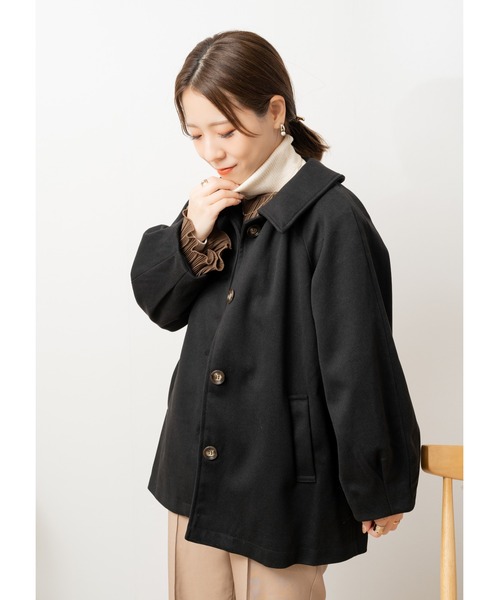 「Amourire」 ジャケット フリー ベージュ レディース_画像3