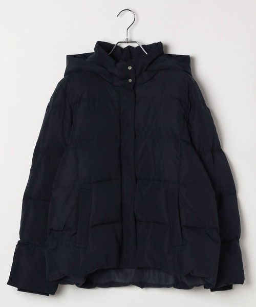 【はるきち】GLOBAL WORKウツクシルエット撥水ダウンコートネイビー GLOBAL WORK（グローバルワーク）の「ウツクシルエット撥水